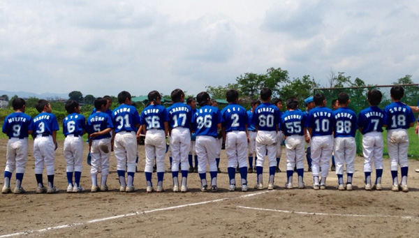 少年野球チームユニフォーム